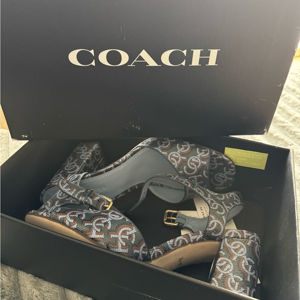 Coach Women's Marla Monogram Sandal